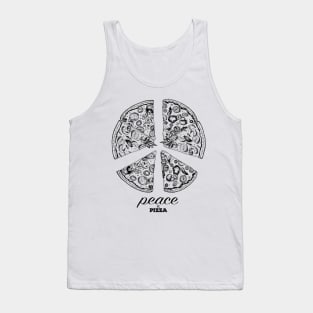 Peace & Pizza Tank Top